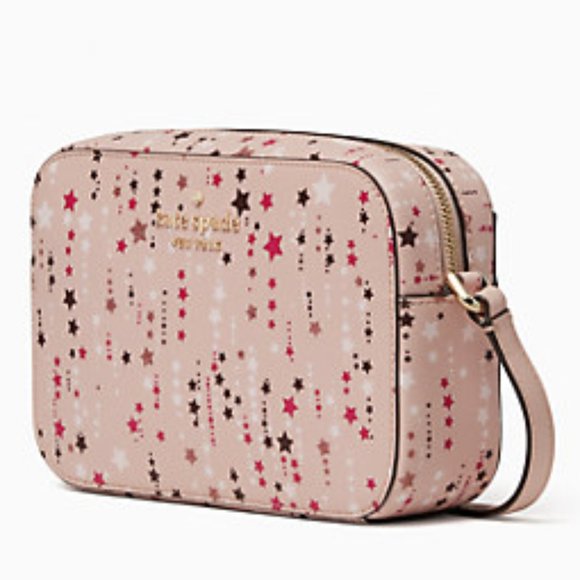 kate spade Handbags - Kate Spade Pink Stars Staci Mini Camera Bag NWT